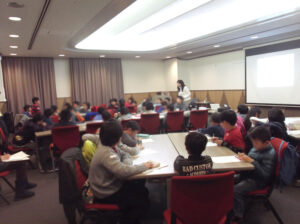 子どもアンガーマネジメント研修風景